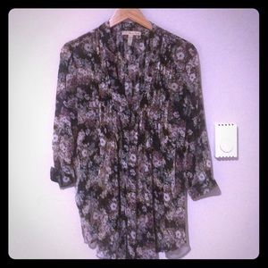 American rag floral blouse